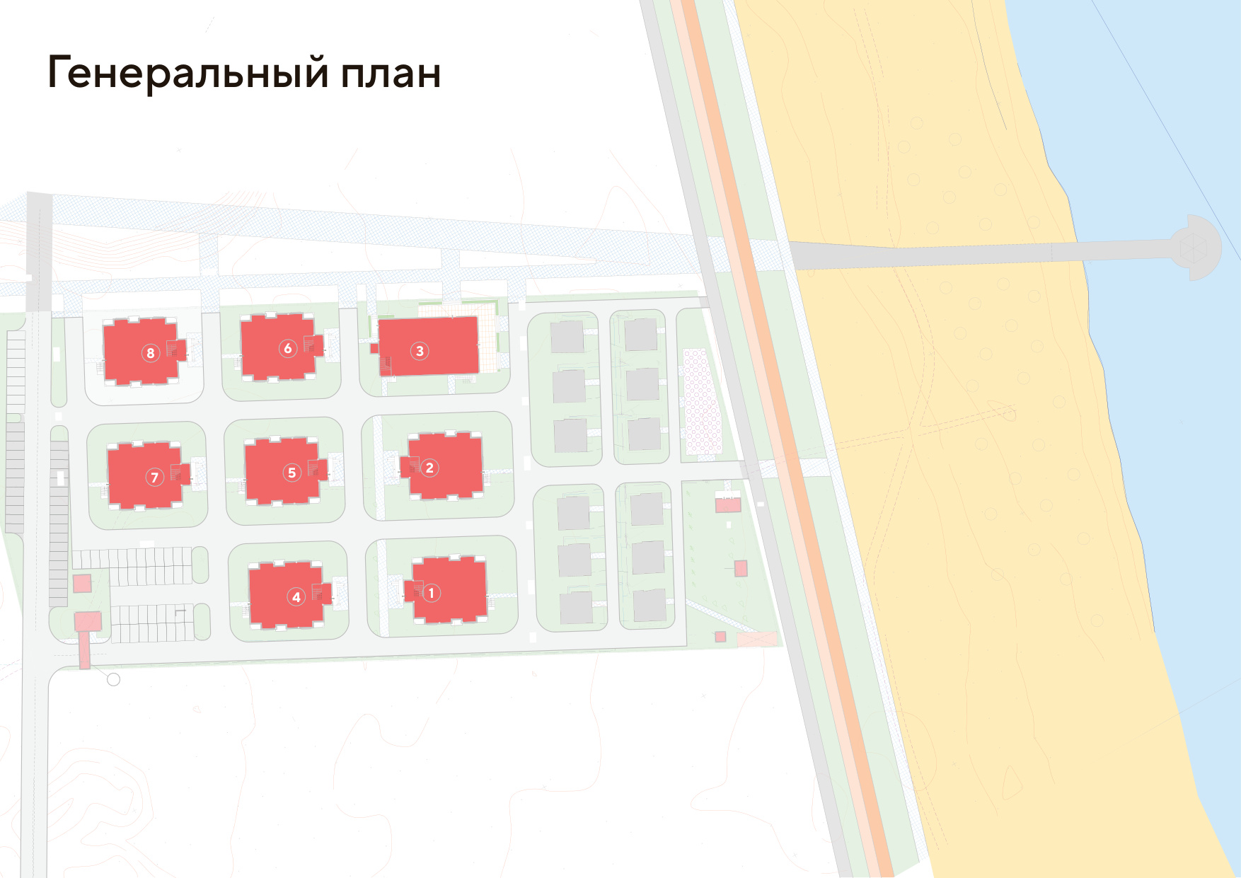 Генеральный план Turpan Village Plus